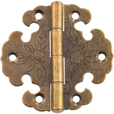 Vintage-scharniere Für Schränke, Eine Schatztruhe Aus Messing Für Schranktüren, Accessoires Für Holzmöbelbeschläge – Ein Tolles Geschenk