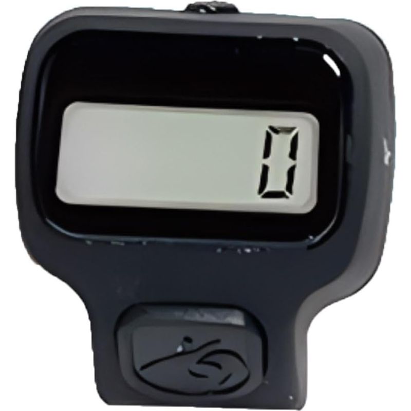 Stück – Manueller Zähler – Fingerklicker – Digitale Led-anzeige – Nullstellung – Für Fitness, Training Und Veranstaltungen – Schwarz – 3,5 X 2,5 X 1,3 Cm