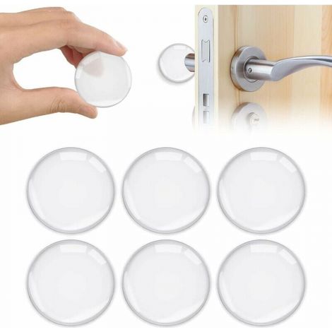 Selbstklebende Silikon-türstopper, Robuste Türstopper Für Schrank-, Küchen-, Badezimmer- Und Bürotüren, 50 X 8 Mm
