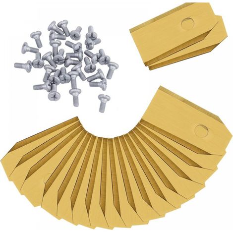Titanium Blade 45 X Ersatzmesser Für Alle Rasenmäher Von Husqvarna, Gardena, Yard Force, Robust Und Automower