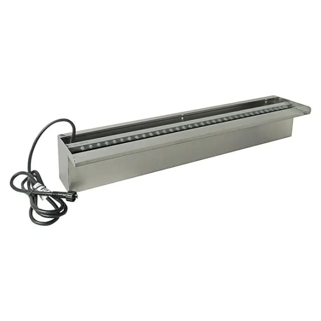 Ubbink Niagara 60 LED Wasserfall Element Edelstahl Beleuchtet