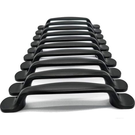 20x Küchenschrankgriffe, Schubladengriffe, Schlafzimmermöbelgriffe, 96 Mm Griffabstand, Aluminium Mit Schrauben