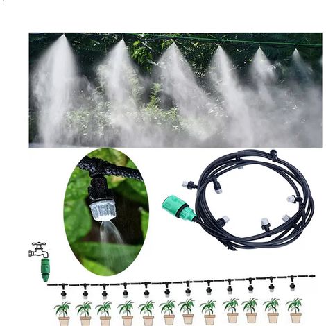 10-m-gartensprenger – Gartenschlauch – Gartenbewässerung – Terrassenkühlung – Automatisches Bewässerungssystem