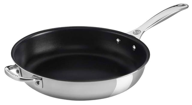 Le Creuset Bratpfanne 3-Ply PLUS Edelstahl Antihaft 32cm