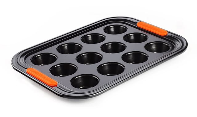 Le Creuset Mini Muffinform 12er Antihaft-Backform