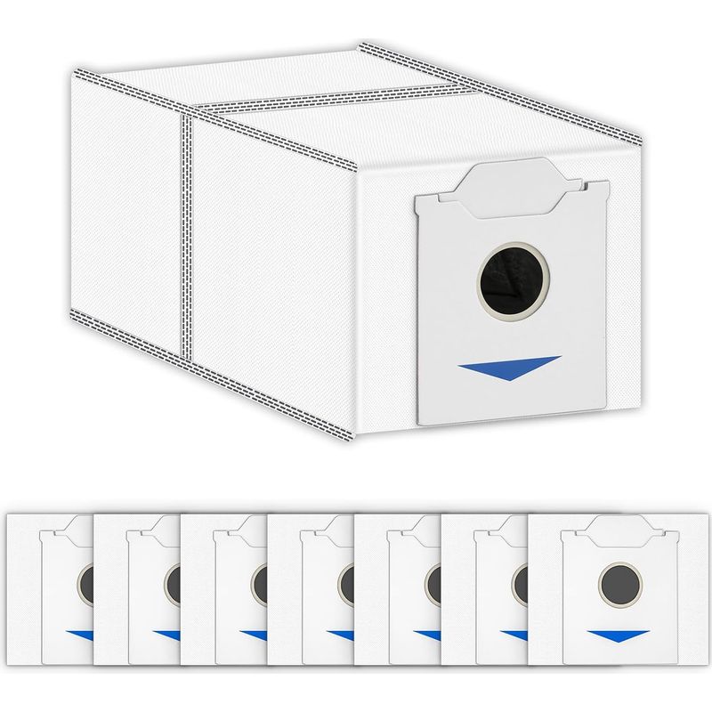 Staubbeutel – Aktivkohlefilter – Kompatibel Mit Ecovacs Deebot N30 Omni Und N30 Pro Omni – 99,9 % Filterleistung – Für Den Innenbereich – Schwarz – 20 X 15 Cm