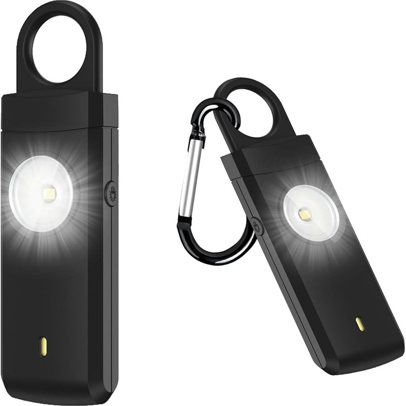 Personenalarm 135 Db, Led-blinklicht, Usb-c-akku, Sicherheitssystem Für Frauen