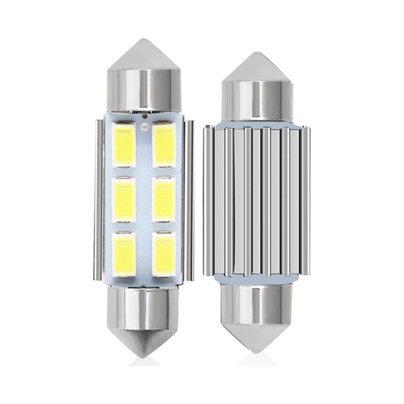 Stück C5w Led 36mm 5630 Smd 6 Led Glühbirne Kuppellampe Soffitte C5w Led Dc 12v Weiß Auto