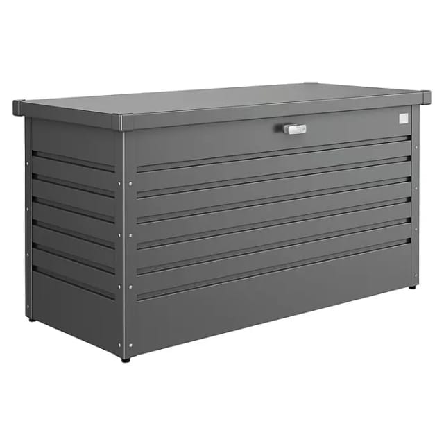 Biohort Freizeitbox 130 Aufbewahrungsbox 134x62x71cm Dunkelgrau-Metallic