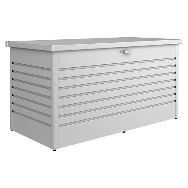 Biohort Freizeitbox 160 High Aufbewahrungsbox 160x79x83cm Silber-Metallic