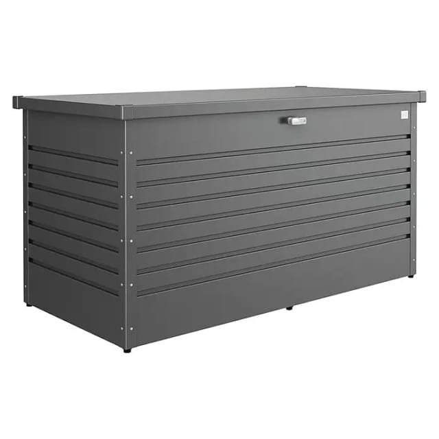 Biohort Freizeitbox 160 High Aufbewahrungsbox 160x79x83cm Dunkelgrau-Metallic
