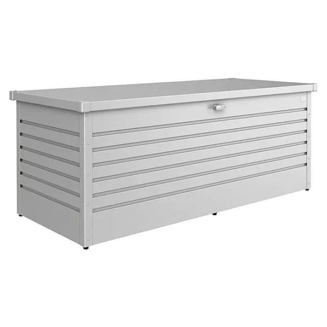 Biohort Freizeitbox 180 Aufbewahrungsbox 181x79x71cm Silber-Metallic