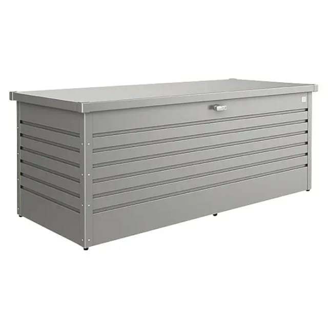 Biohort Freizeitbox 180 Aufbewahrungsbox 181x79x71cm Quarzgrau-Metallic