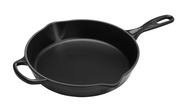 Le Creuset Brat- und Servierpfanne Hoch Gusseisen Schwarz 26cm