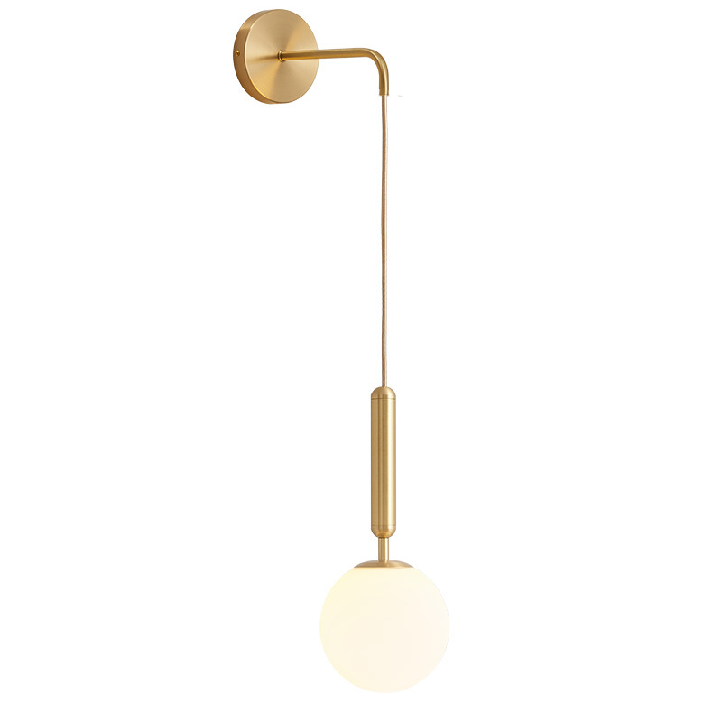 Vintage-pendelleuchte Mit Glaskugel In Bronze, E27-fassung, Rustikale Antik-hängeleuchte Mit Montageplatte, Retro-kronleuchter Mit Verstellbarer Höhe, Gold-finish