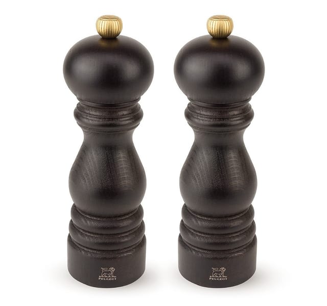 Peugeot Paris SET Pfeffermühle & Salzmühle Holz Schoko U-Select 18cm