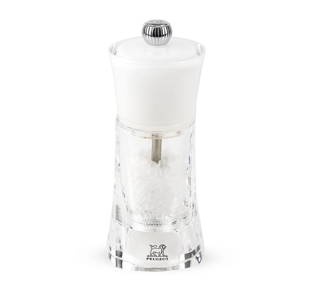 Peugeot Molene Salzmühle Acryl Weiss 14cm