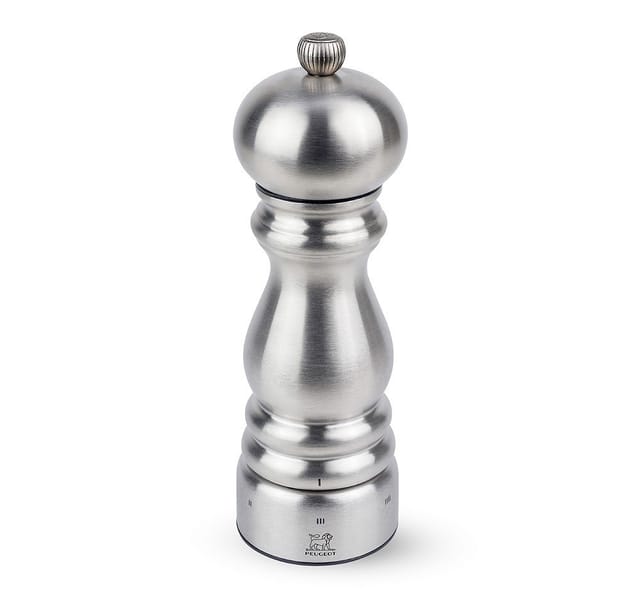 Peugeot Paris Chef Salzmühle Edelstahl U-Select 18cm