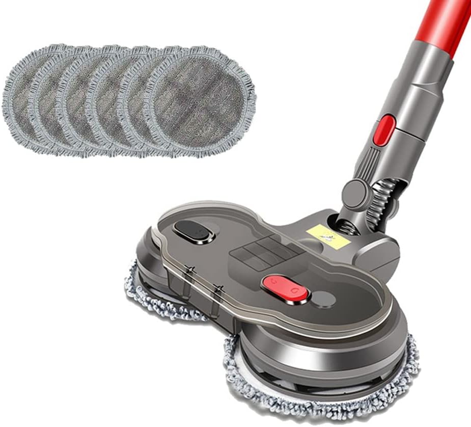 Kompatibler Dyson V7, V8, V10 Und V11 Nass- Und Trockenwischkopf, Ersatzteile Inklusive Wassertank, Wischkopf, Wischpad Und Wasserbecher