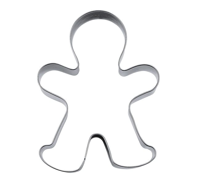 Städter Ausstechform Lebkuchenmann Plätzchenausstecher Edelstahl 7,5cm