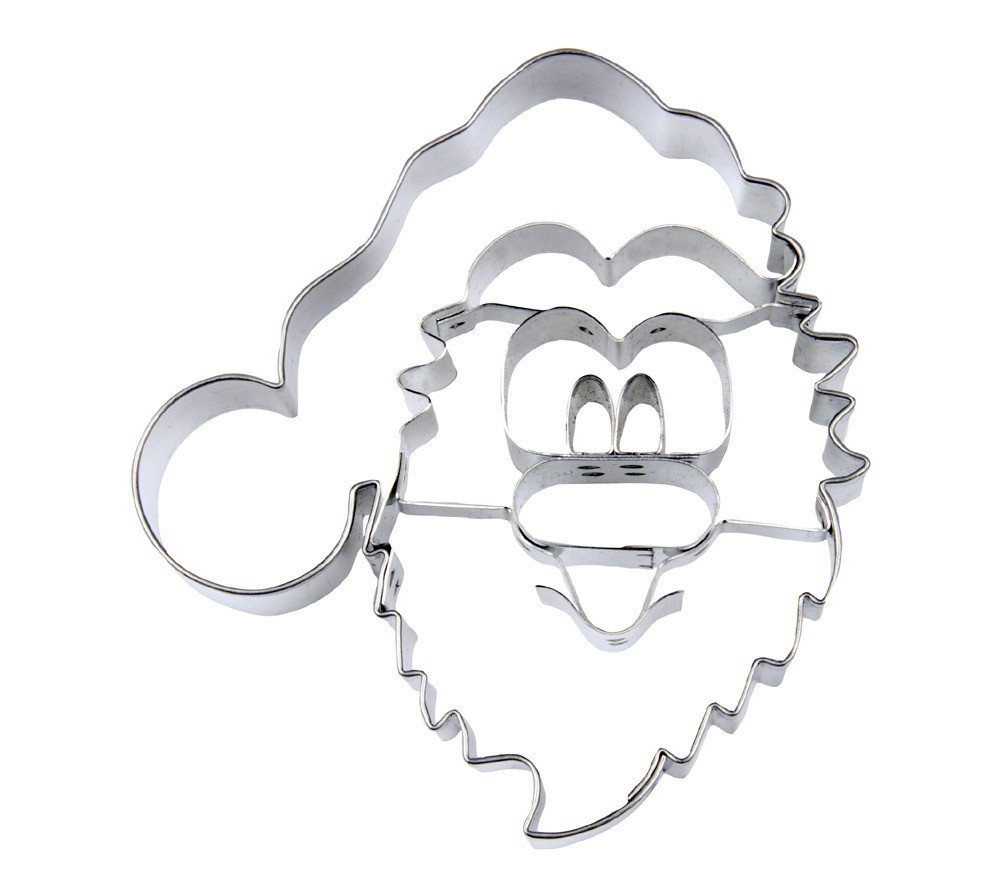 Städter Ausstechform Nikolausgesicht Edelstahl 9cm