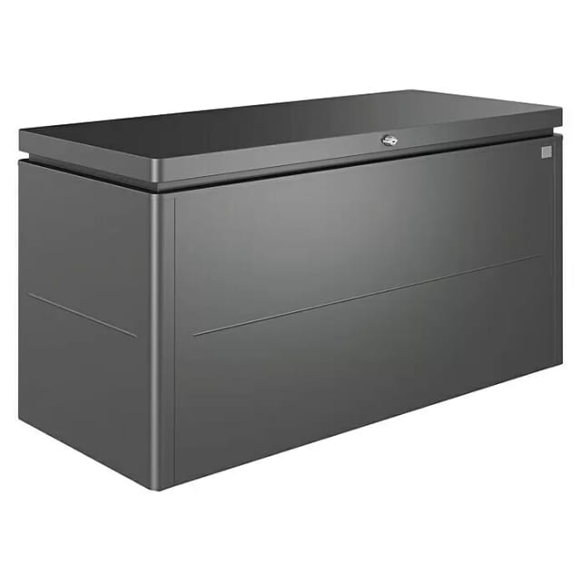 Biohort Loungebox 160 Aufbewahrungsbox 160x70x83,5cm Dunkelgrau-Metallic