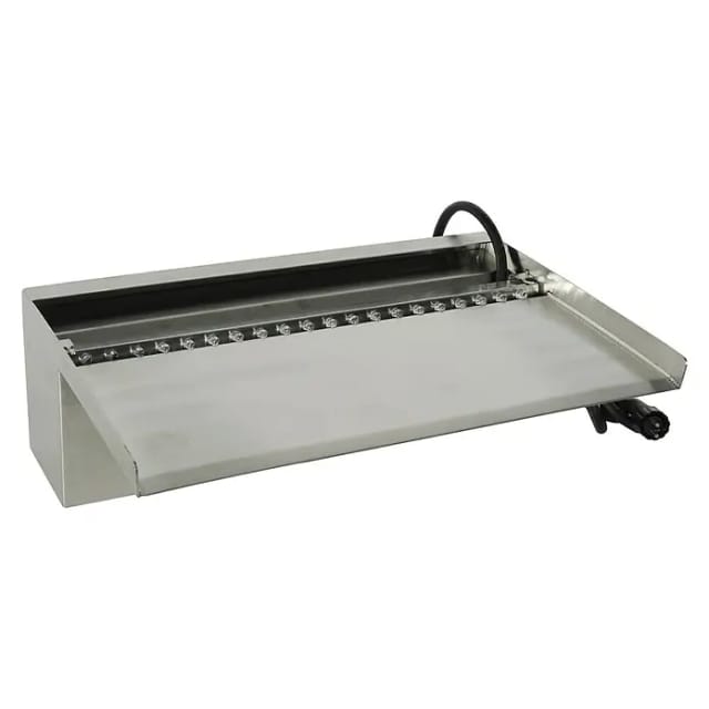 Ubbink Niagara 30 LED Wall Wasserfall Element Edelstahl Beleuchtet