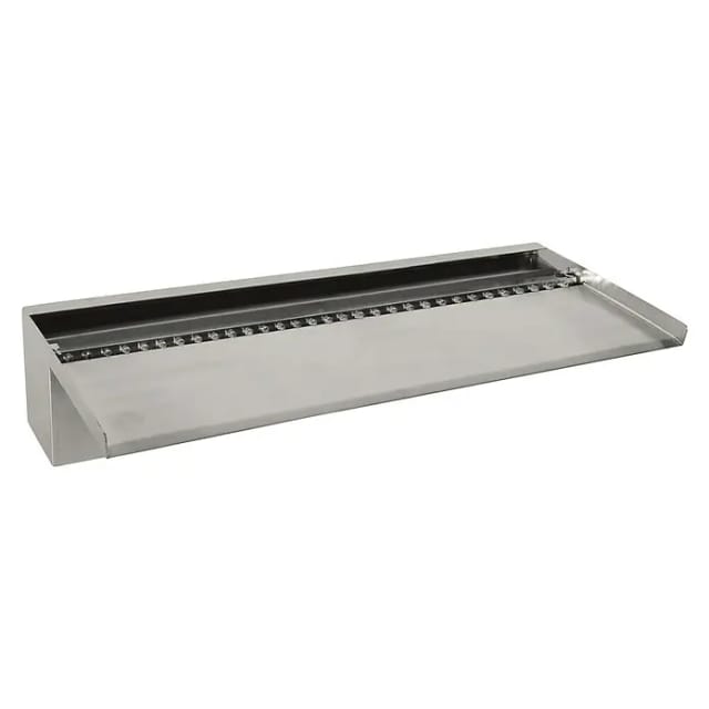 Ubbink Niagara 60 LED Wall Wasserfall Element Edelstahl Beleuchtet