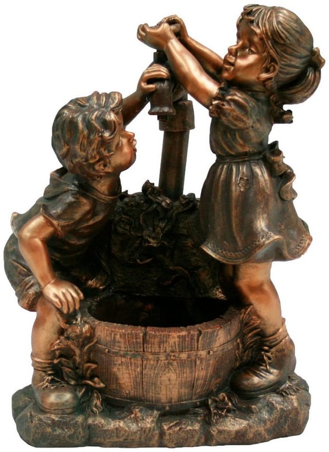Ubbink AcquaArte Memphis Gartenbrunnen Set Springbrunnen