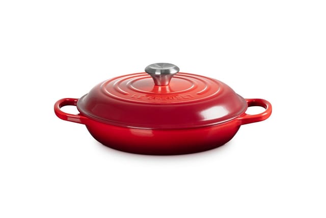 Le Creuset Gourmet-Profitopf Gusseisen Kirschrot 26cm