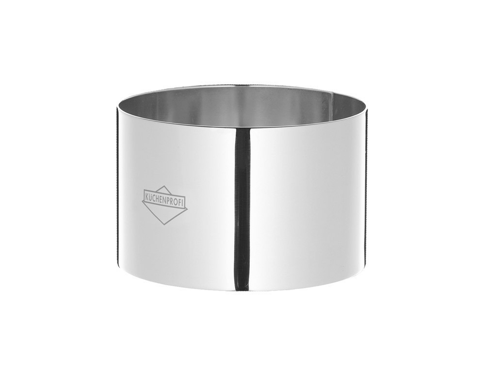 Küchenprofi Vorspeisenring Edelstahl 8cm