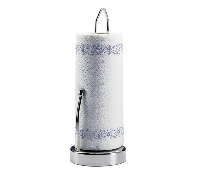 Küchenprofi Papierrollenhalter mit Stopper Edelstahl
