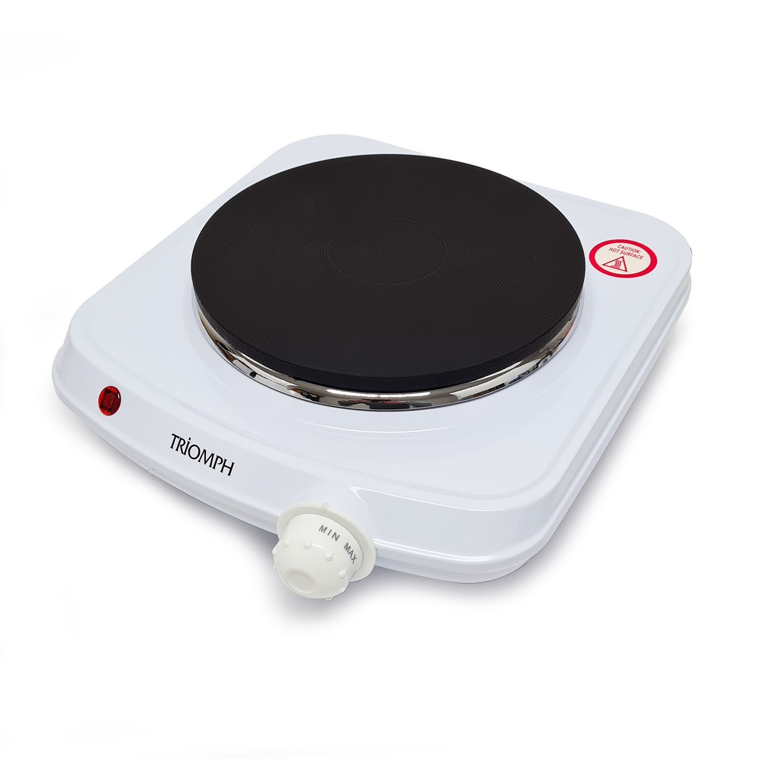 Elektrische Kochplatte 1500w Posable Triomph - 1 Kamin - White