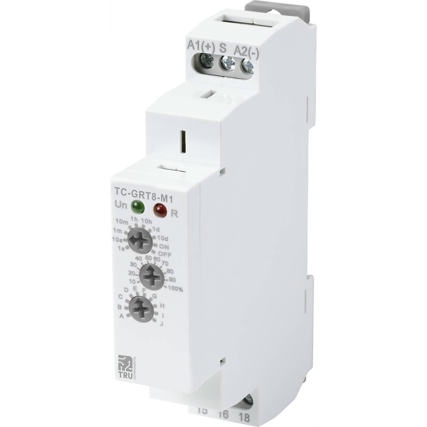 [gebraucht] B-ware Tru Components Zeitrelais Tc-9963308 Multifunktional 12-240v 1 Wechsler 4000w
