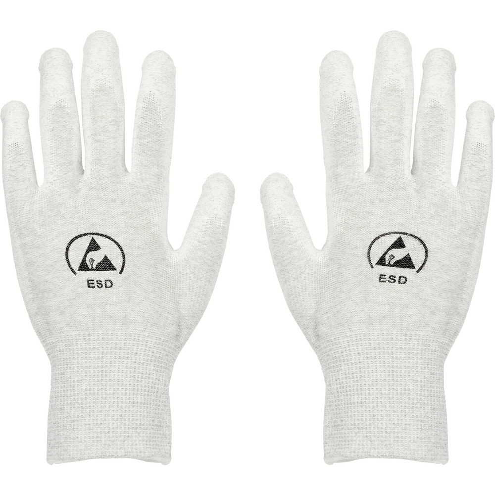 Tru Components Esd-handschuh Innenhandbeschichtet Kleider-größe: S Polyamidfaser, Pu-beschichtung B
