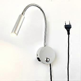 Berührungsempfindliche Stablampe Mit Einstellbarer Helligkeit, Led-lampe Mit Usb-anschluss Und Schalter, Flexible Pendelleuchte Mit Stiel, 3-watt-stab-nachtlicht