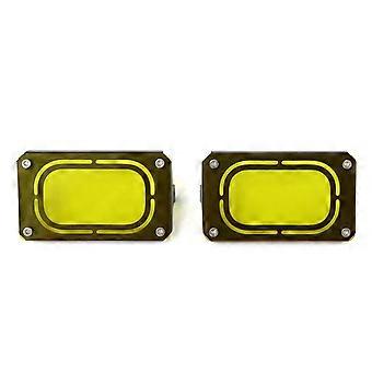 Zontes 368g Led-nebelscheinwerferschutz Für Motorräder (gelb)