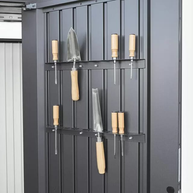 Biohort 2 Werkzeughalter für Highboard Dunkelgrau-Metallic