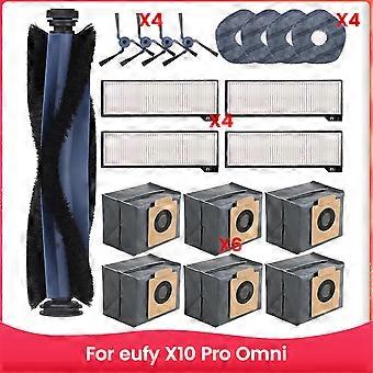 Für Den X10 Pro Omni Saugroboter: Hauptbürste, Hepa-filter, Reinigungstuch, Ersatzstaubbeutel
