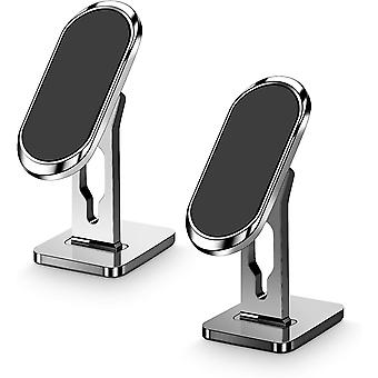 Magnetische Autohalterung Für Mobiltelefone, 2er-set Magnetische Autohalterungen, Leistungsstarke, Um 360° Drehbare Magnetische Smartphone-halterung, Kompatibel Mit Iphone/samsung/huawei/gps