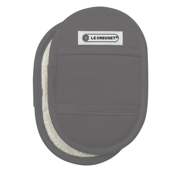Le Creuset Topf-Griffschutz 2-Stück Textil Flint Grau