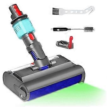 Elektrische Kehrmaschine Mit Waschbürste Und Bedienknopf Für V7, V8, V10, V11 Und V15. Nass-/trockenbetrieb. Grüne Kontrollleuchte Für Den Reinigungsvorgang.