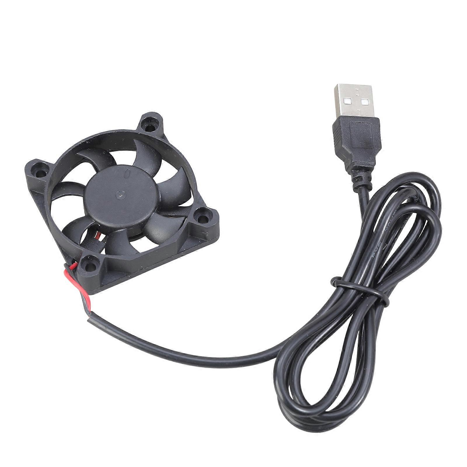 Router-lüfter, Pc-lüfter, Tv-box-lüfter, Kabellos, Leise, 5v Usb-stromversorgung, 50mm Lüfter, Schutzgitter Für Router, Modem, Tv-box, Mehrfarbig