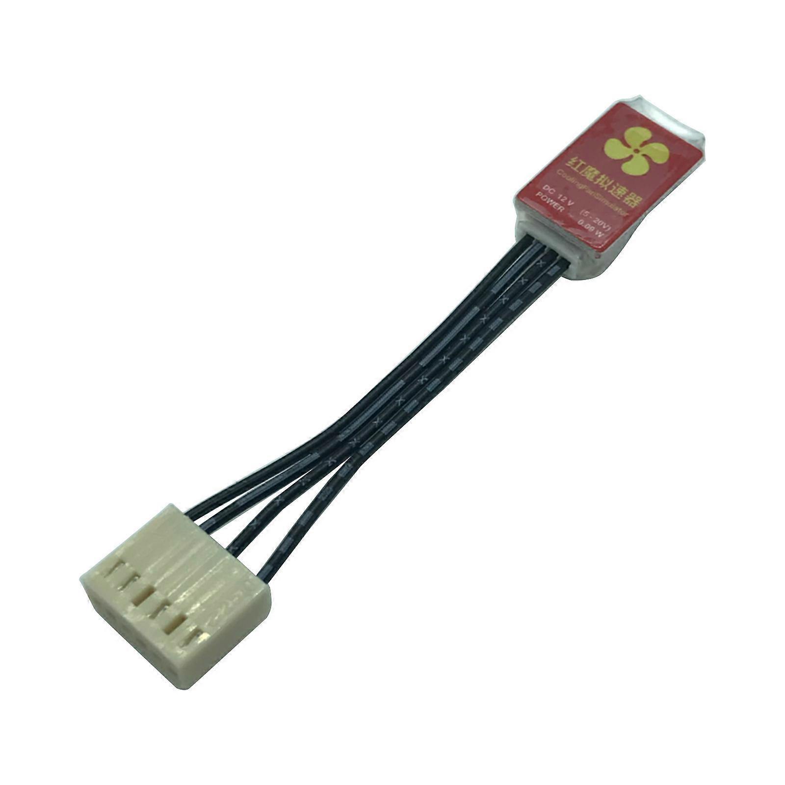 Lüftersimulator Für Whatsminer M21s, M31s, M30s, A921, A920, Schalldämpferdraht, Automatische Drehzahlregelung, Mehrfarbig