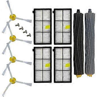 Seitenbürste Für Saugroboter, Ideal Zum Reinigen Entlang Von Wänden Und Kanten. Lässt Sich Einfach Am Saugroboter Anbringen Und Sorgt Für Optimale Leistung. Alle 2 Bis 3 Monate Austauschen.