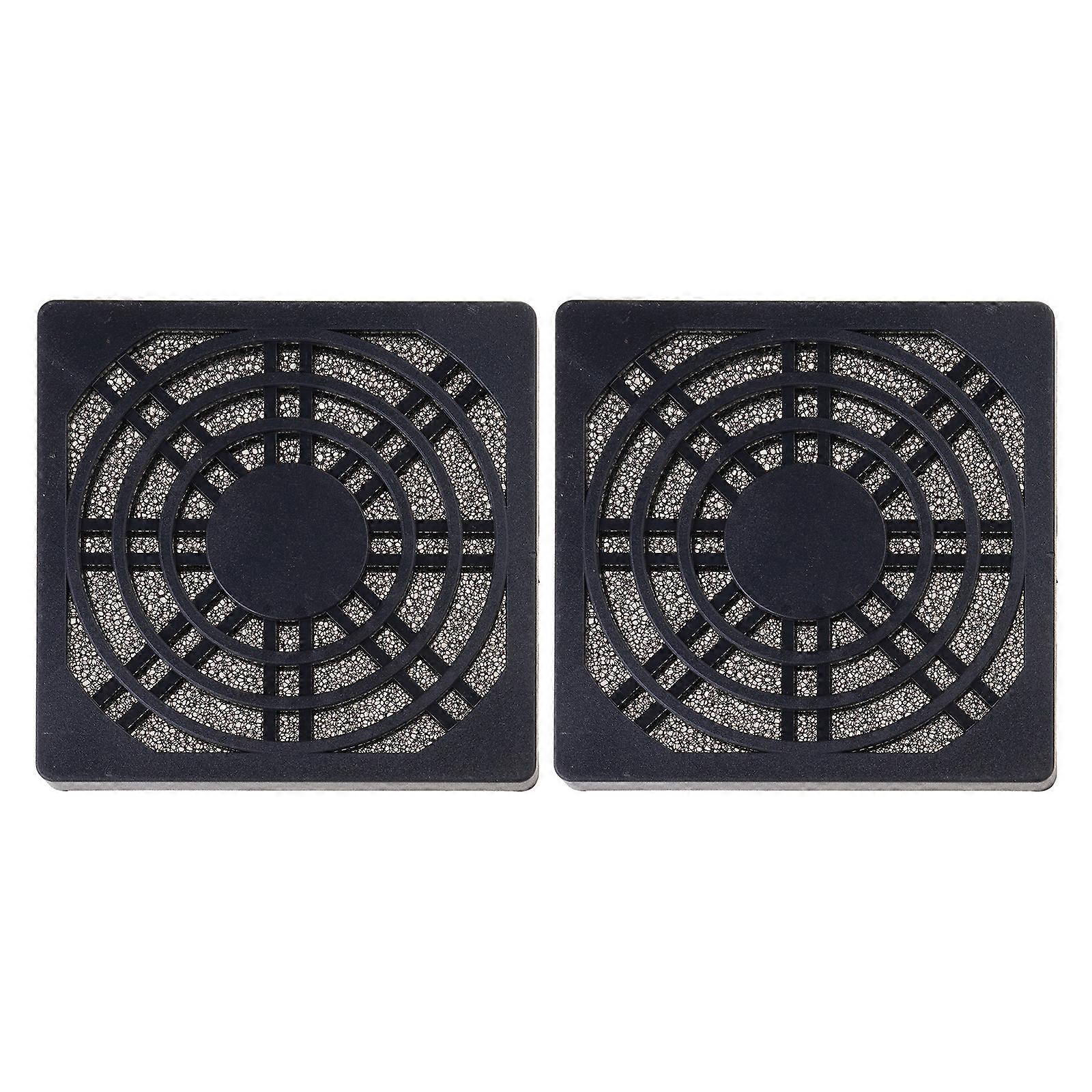 1 Paar 4 5 6 7 8 9 12 15 Cm Lüfterfilter Usb-lüfter Kunststoffgitter Für Diy-computergehäuse Staubschutz (70 X 70 Mm)