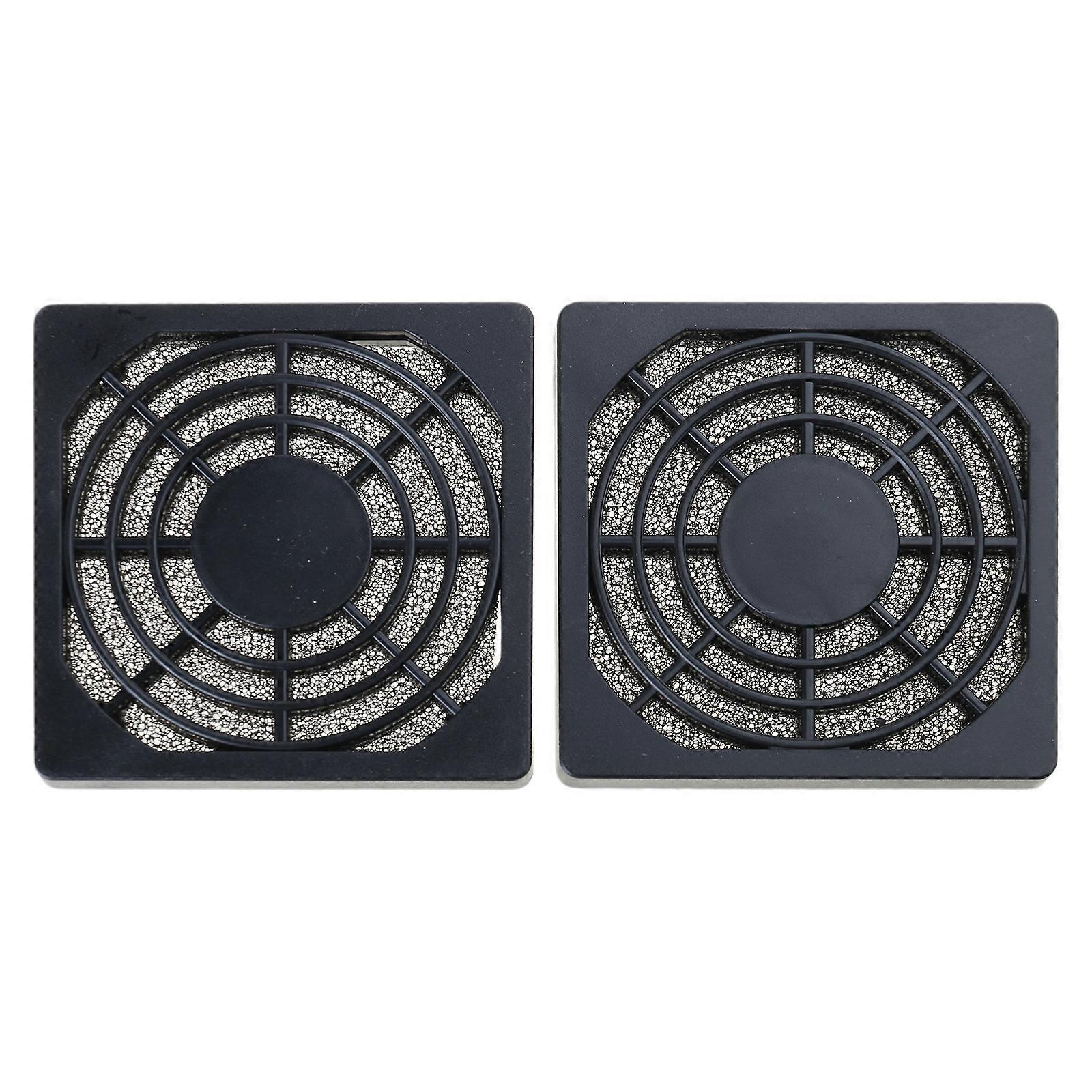 Paar 4 5 6 7 8 9 12 15 Cm Lüfterfilter Usb-lüfter Kunststoffgitter Für Diy-computergehäuse Staubschutz (60 X 60 Mm)