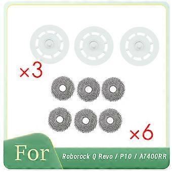 Packung Mit 9 Ersatzreinigungstüchern Für Roborock Q Revo / P10 / A7400rr Saugroboter