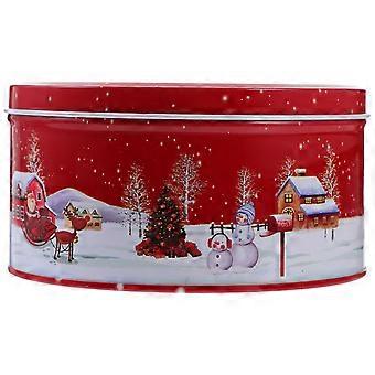 Keksdose Aus Weißblech, Verpackungsschachtel Für Weihnachtssüßigkeiten, Kleine Schachtel Für Weihnachtsleckereien (bild 1)