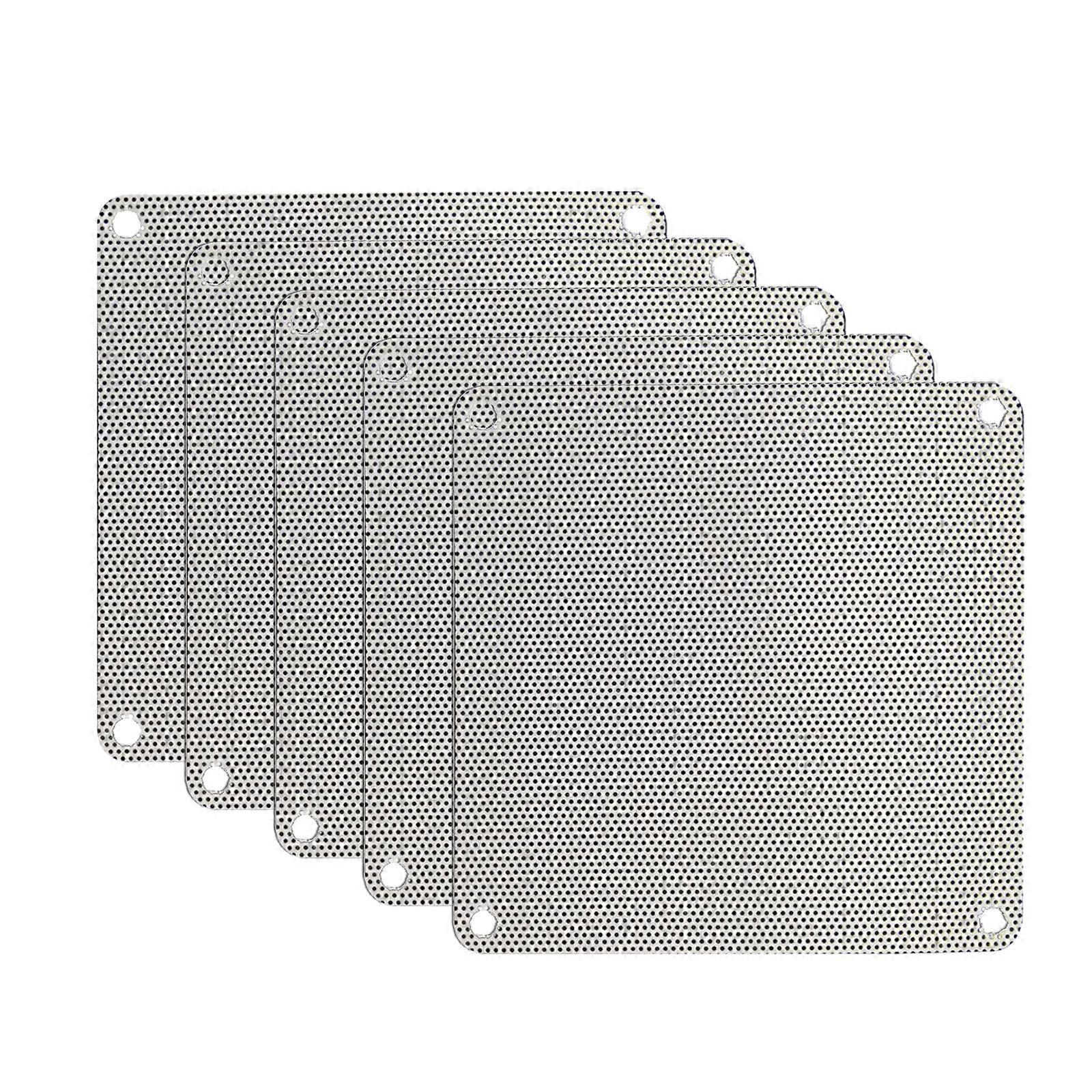 Stück 8 Cm 9 Cm 12 Cm 14 Cm Magnetrahmen-staubfilter Für Computerlüfter, Pc-lüfter-staubfilter-netz-pvc-staubschutzabdeckung Mehrfarbig (80 Mm)